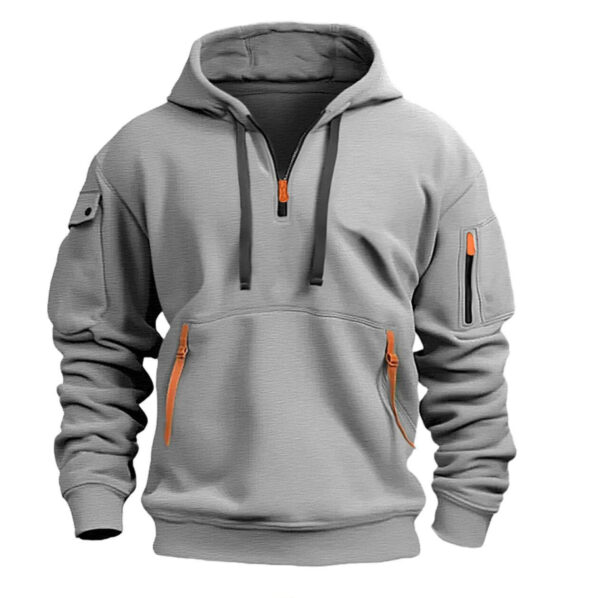 Men's Shoulder Drop Hooded Sweatshirt