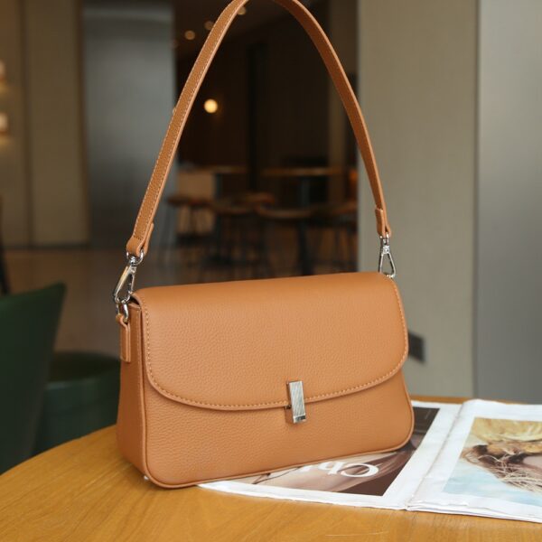 Women's Genuine Leather Handbag Versatile Square Bag