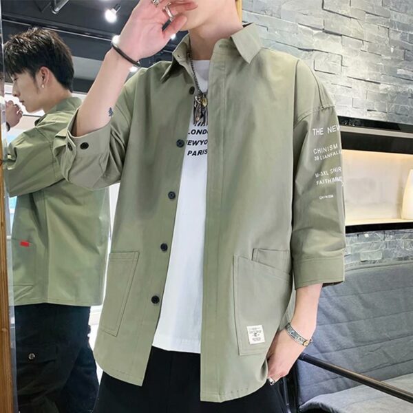 Men's  Japan Style Korean Summer Shirt