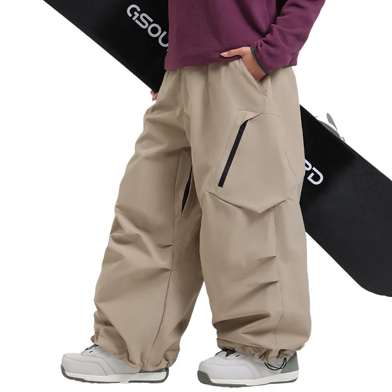 Men's Gsou Snow Lightweight Breathable Baggy Snow Pants